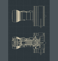 Turbofan Jet Engine Drawings