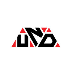 Und Triangle Letter Logo Design