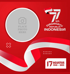 Twibbon Template Social Media For Indonesia