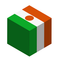 Cube Flag Of Niger