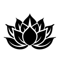 Simple Lotus Flower Logo