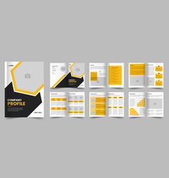 Company Profile Template Business Brochure