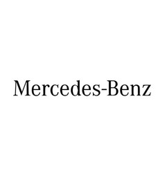 Mercedes Benz Brand Logo Symbol Name Black Design