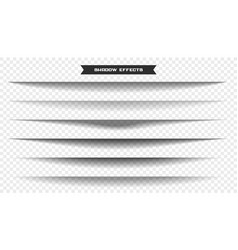 Wide Paper Sheet Shadow Effect Set Six