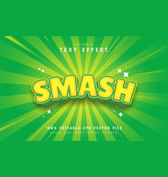 Smash Cartoon Text Effect