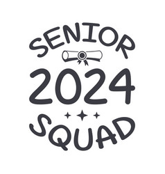 Senior 2024 Svg T-shirt Design