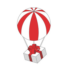 Air Balloon With A Gift