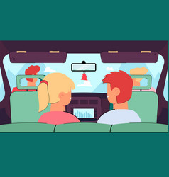 Kids Travelling With Parents By Car