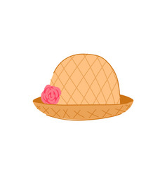 Fashion Straw Hat Cartoon