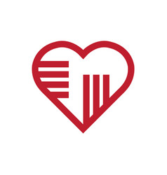 Creative Heart Logo And Symbol Design Template