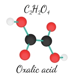 C2h2o4 Oxalic Acid Molecule