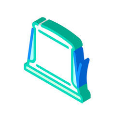 Napkin Dispenser Isometric Icon