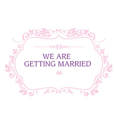 Getting Married Badge 2