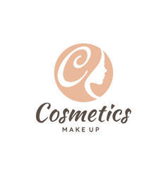 Cosmetic C Letter Logo Image