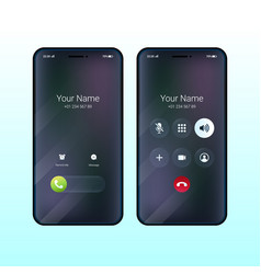 Phone Call Screen Interface