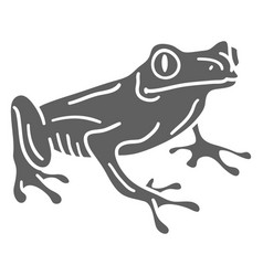 Simple Cut Out Tropical Frog