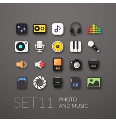 Flat Icons Set 11