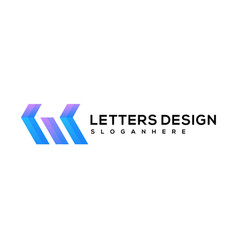 Modern Letter M Logo Design Template