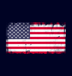 Usa American Grunge Flag Distressed