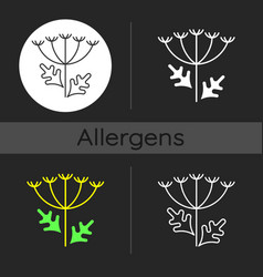 Queen Annes Lace Dark Theme Icon