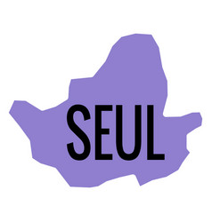 Seoul Metropolitan City Map