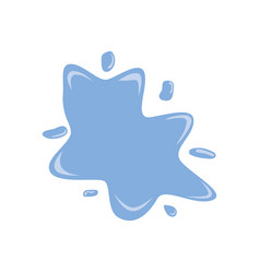 Spilled Water Color Design Element