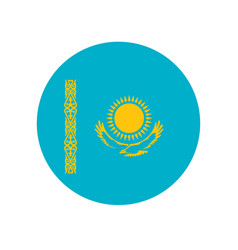 Kazakhstan Flag National Europe Emblem Icon