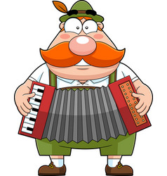 Oktoberfest Man Cartoon Character