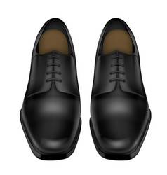 Black Pair Of Leather Shoes