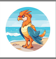 Griffin Cute Funny Cartoon Kawaii Colorful