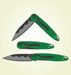 Clipart - Folding Pocket Knives