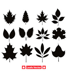 Tranquil Canopy Peaceful Leaf Silhouette Designs