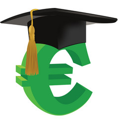 Euro With Doctoral Hat