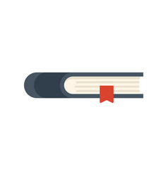 Closed Book Mark Icon Flat Favorite