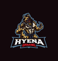 Hyena Man Mascot Logo Design