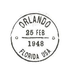 Orlando Florida Postage And Postal Stamp