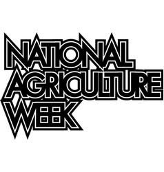 National Agriculture Week Banner