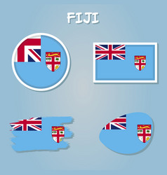 Flag Of Fiji The Used Colors In The