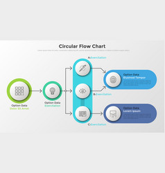 Algorithm design method model process flat icon Vector Image
