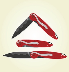 Clipart - Folding Pocket Knives