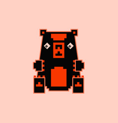 Pixel Art Toy Bear