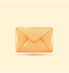 3d Realistic Mail Icon