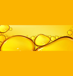 Oil Drops Texture Omega Bubbles Gold Liquid