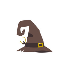 Old Shabby Worn Out Witch Wizrd Pointed Hat