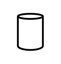 Cylinder Icon Or Round