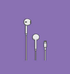 Earphones With Connector