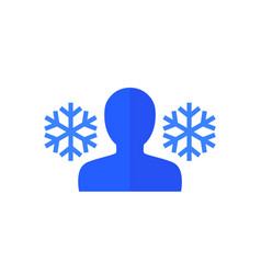 Cold Chill Flat Icon