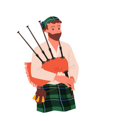 Scottish Bagpipe Player