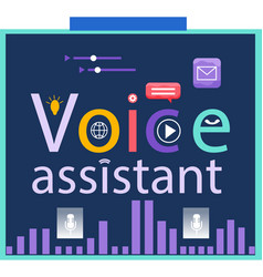 Voice Assistant Banner Smart Speaker With