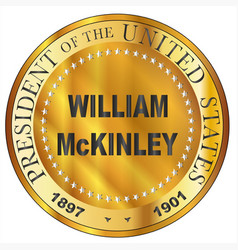 William Mckinley Metal Stamp